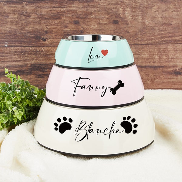 Dog Food Bowl Etsy