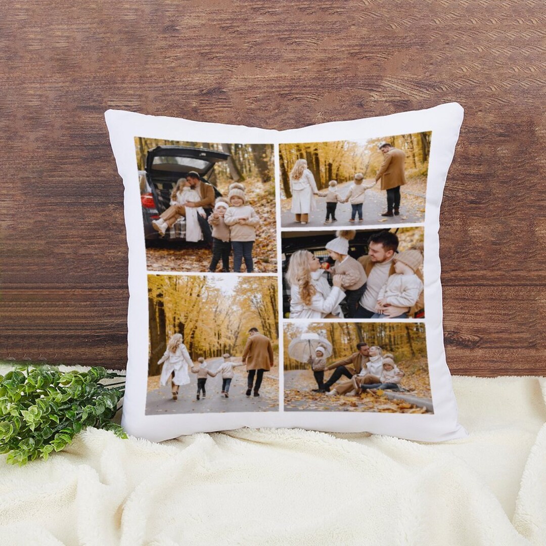 Personalized Photo Pillow Case,custom Collages Photo Pillow Cover