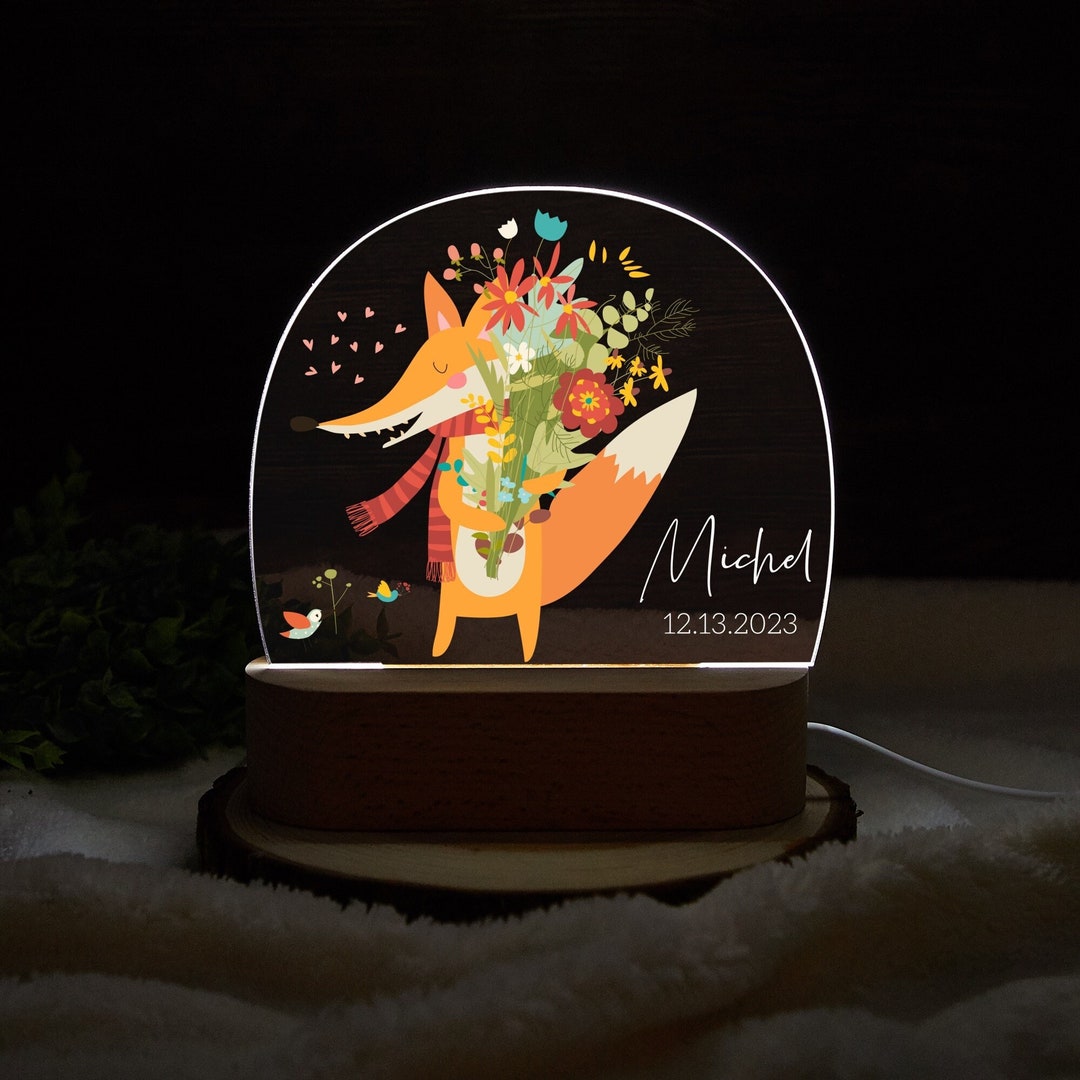 Personalized Baby Night LightCustom Night Light with Name and Etsy.de