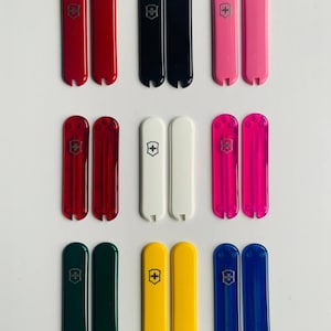 Genuine Victorinox Scales 58mm Colour Plastic Handle Swiss Made Grips