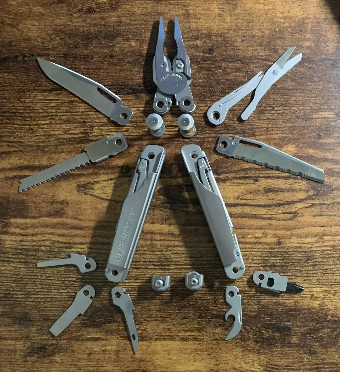 Leatherman Surge Mod Replacement Parts Silver Genuine Original