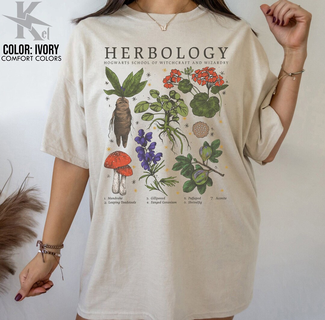 Herbology Plants Shirt Herbology Shirt Gift for Plant Lover Etsy