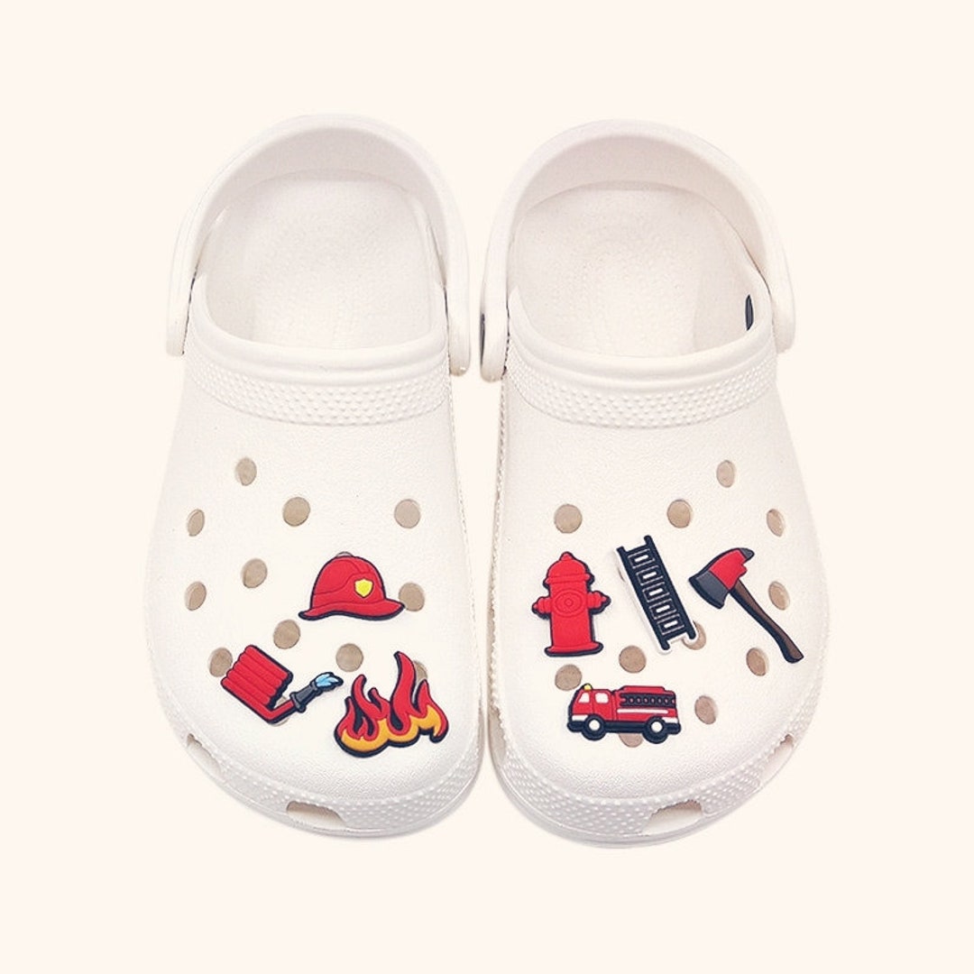 Fireman Gift Firefighter Shoe Charms for Croc Shoesfire Etsy