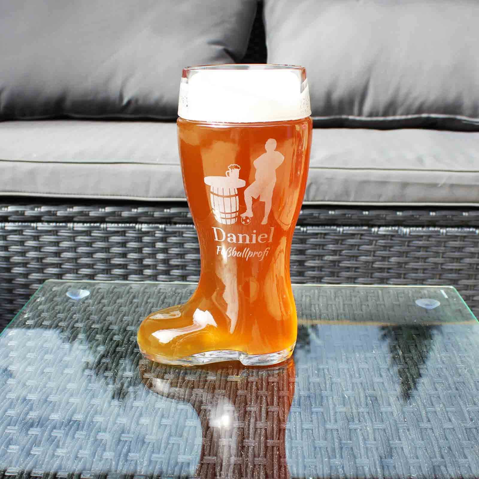 Beer Boots With Engraving Personalized Beer Glass in Boot - Etsy