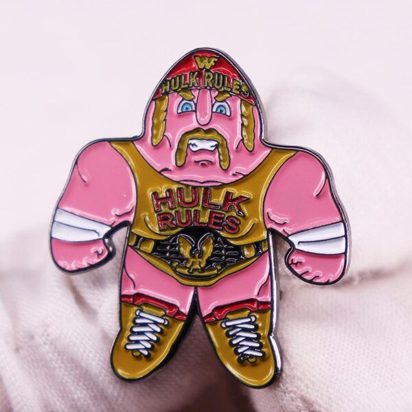 Wrestling Hook Hogan Brooch