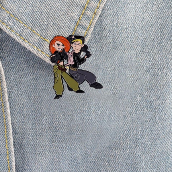 Spicy Girl Poster Inspiration Badge Drôle Aventure Cartoon Personnage Lapel Pin