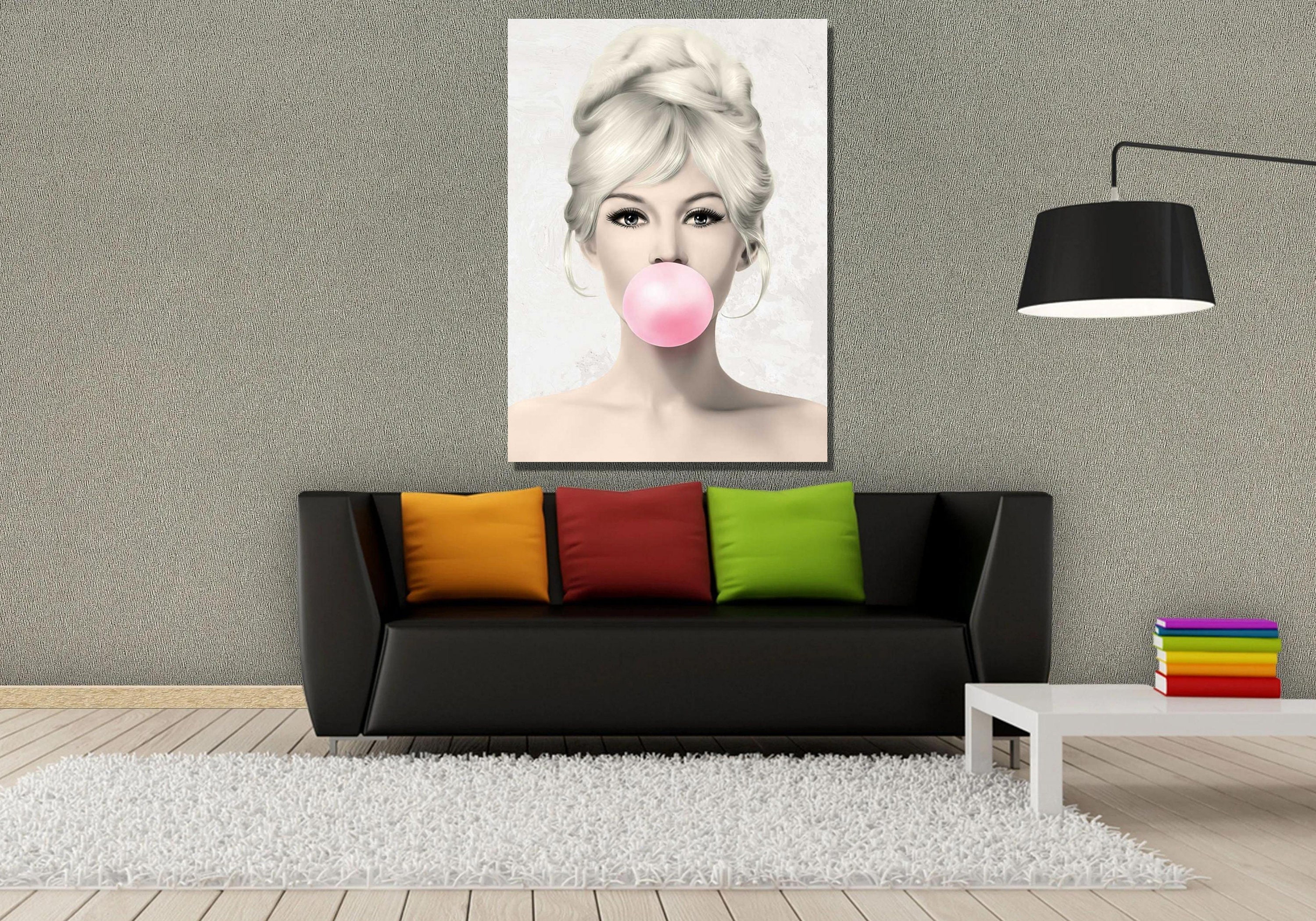 Discover Audrey Hepburn Bubble Gum Art, Audrey Hepburn Poster