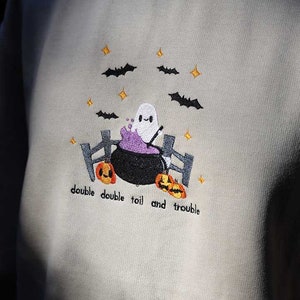 Toil and Trouble Halloween Sweatshirt