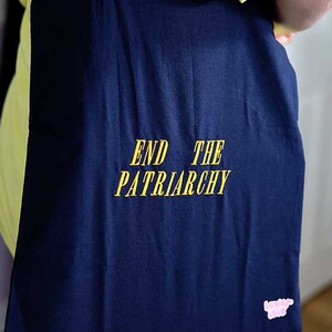 End The Patriarchy Tote Bag