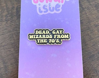 Pin dei maghi gay morti degli anni '70