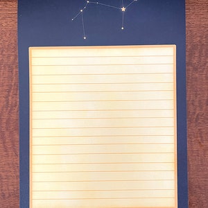 Dog Star Constellation Notepad