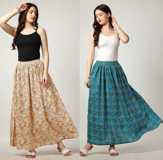 cotton skirt ladies