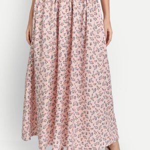 Flowy Skirt, Floral Skirts, Skirts for Women, Maxi Skirts for Women, Long Skirts, Ladies Skirts, Women Skirt, Tiered Skirt, Modern Skirt. image 6