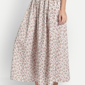 Flowy Skirt, Floral Skirts, Skirts for Women, Maxi Skirts for Women, Long Skirts, Ladies Skirts, Women Skirt, Tiered Skirt, Modern Skirt. image 3