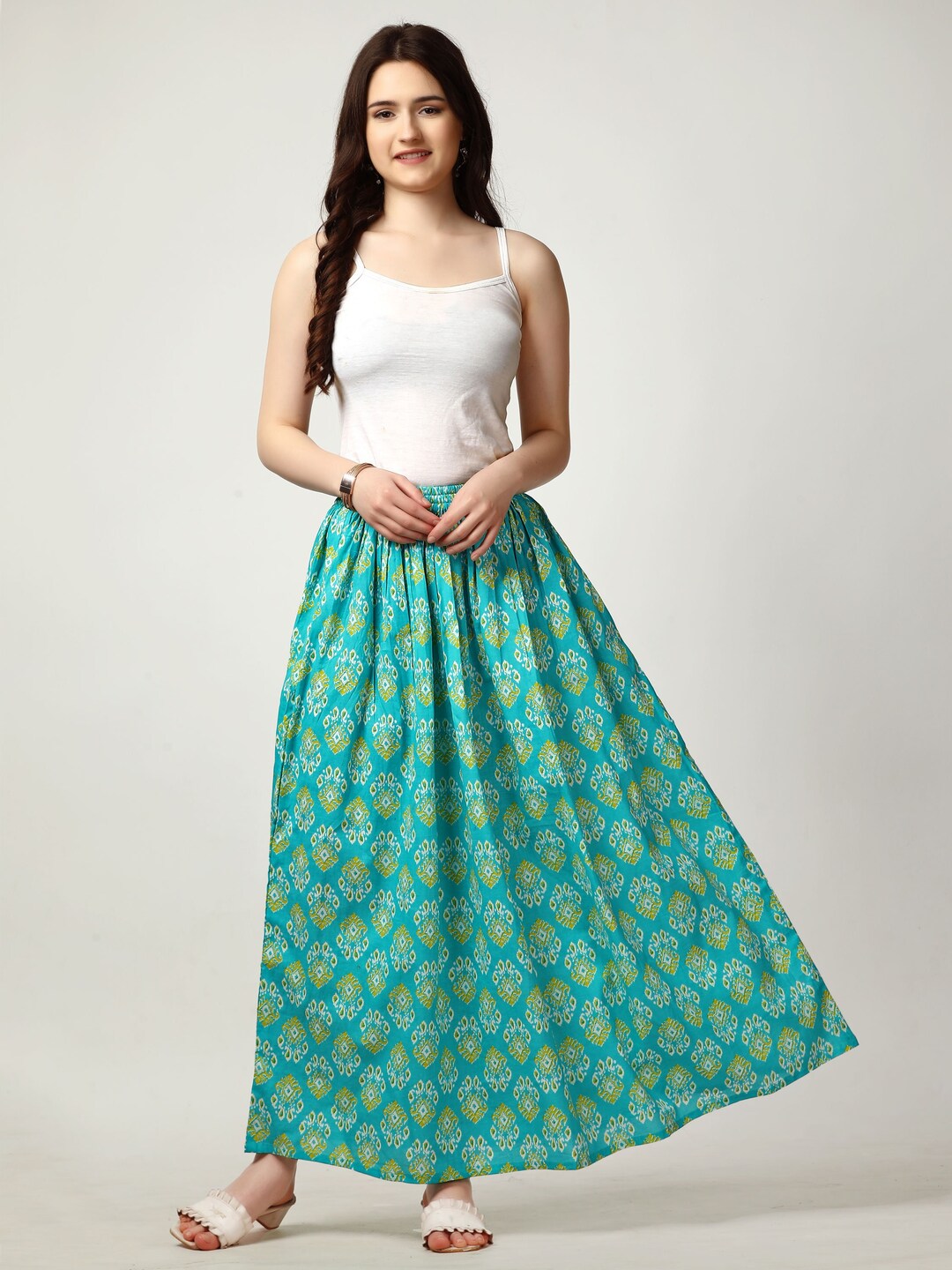【新品】Bluelea Wrap culotte skirt 36 beige Blair Skirt – Silvia Tcherassi US