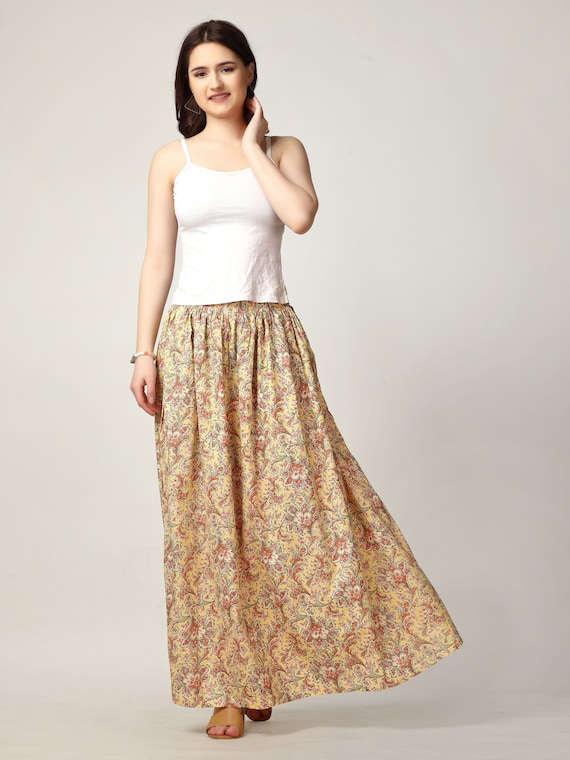 Flowy maxi skirt zara hotsell