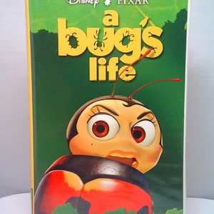 A Bugs Life VHS 1999 Standard Edition UNTESTED Disney Pixar Holiday Gift