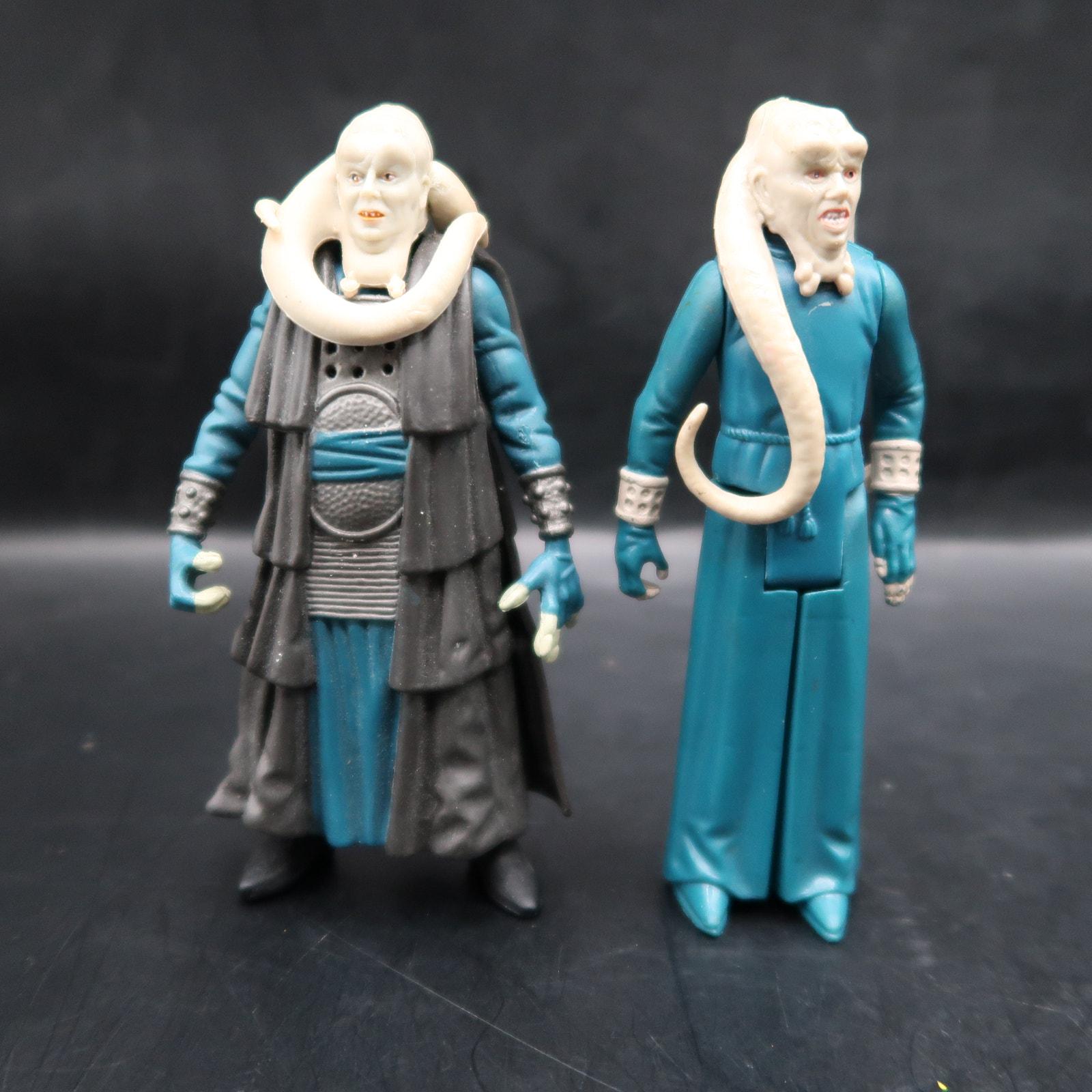 Star Wars Bib Fortuna Action Figures 3.75 Set of 2 Vintage Kenner ROTJ POTF