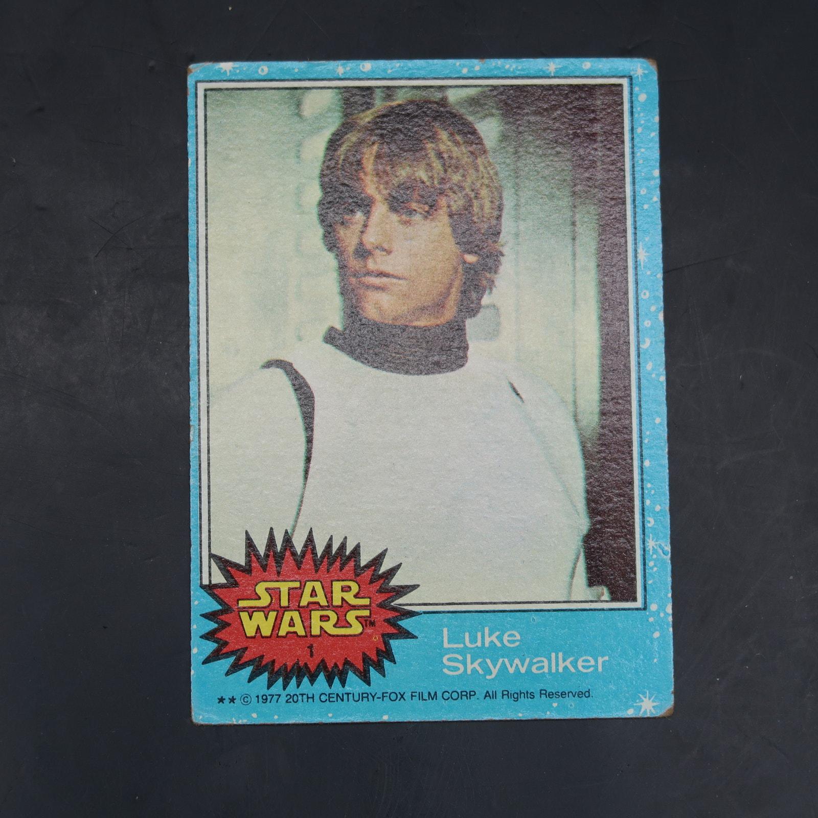 Skywalker 1977 topps - Etsy 日本