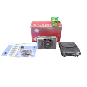Canon IX240 Elph Jr 35 mm Film Camera w Strap Case Film Battery Brand New in Box