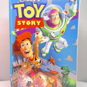 Toy Story VHS 1996 Vintage Clamshell Disney Pixar UNTESTED Good Condition