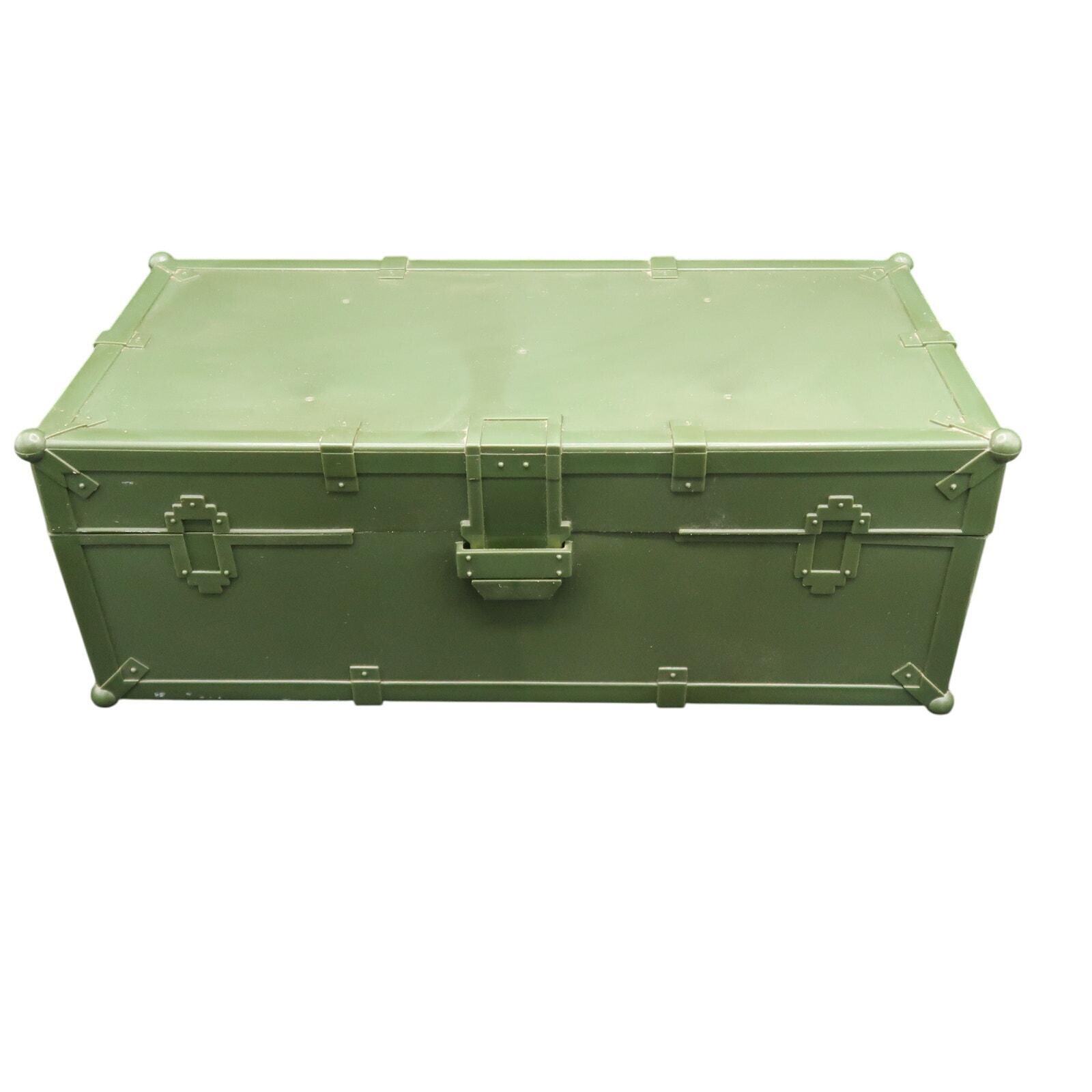 G.I. Joe 収納ボックス オリーブグリーン　GIジョー Hasbro GI Joe 1997 Footlocker Storage Box With Rope Handles