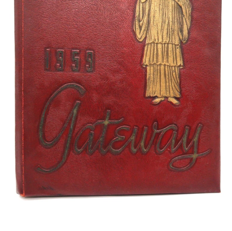 Vintage 1959 Saint Francis Xavier Academy High School Yearbook Brooklyn