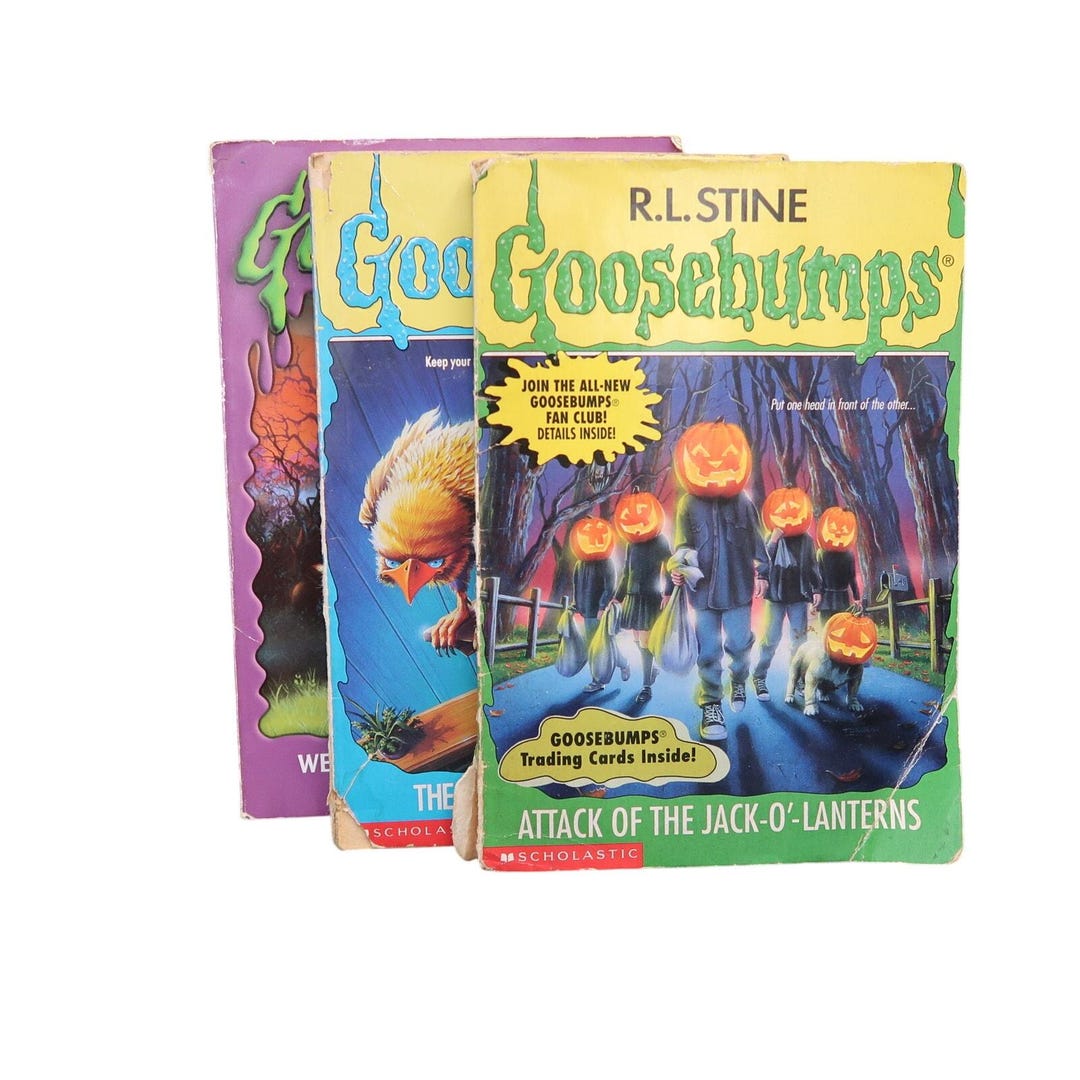 Goosebumps by RL Stine Books Lot of 3 Original Series Vintage ...