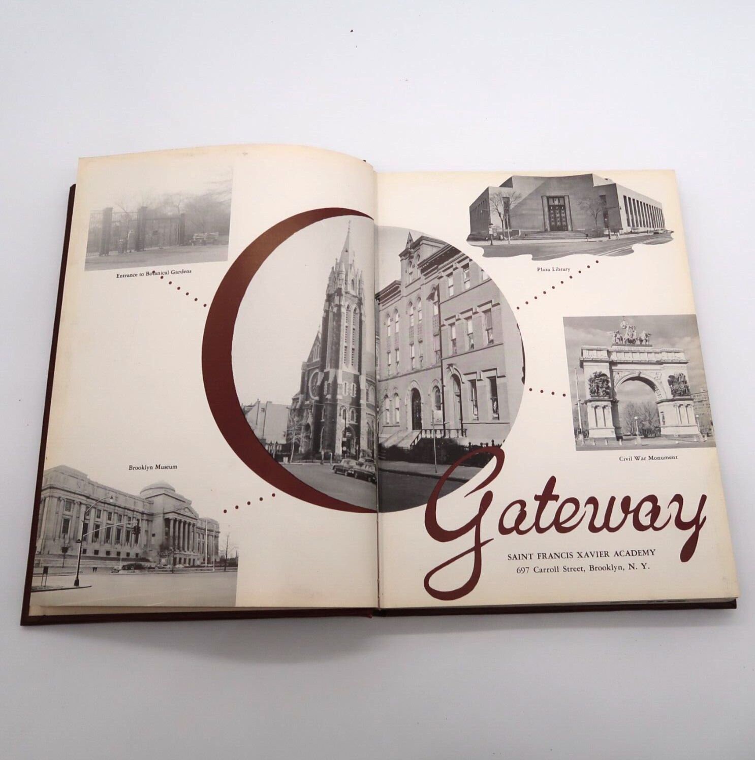 Vintage 1959 Saint Francis Xavier Academy High School Yearbook Brooklyn