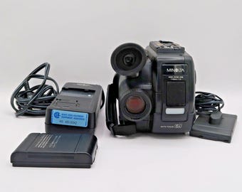 Minolta Master C-516 Video Camera Camcorder Untested For Parts Only Vintage