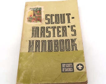 Vintage Scoutmasters Handbook 1972 Edition Boy Scouts of America
