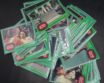 1977年から1983年までのスターウォーズカードとステッカー30枚セット