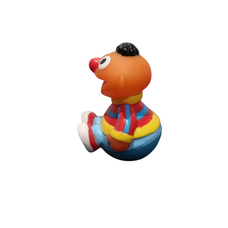 Sesame Street Roly Poly Wobble Toys Big Bird Ernie Elmo Cookie Monster ...