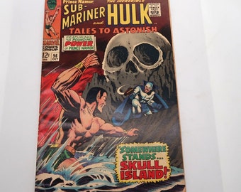 Marvel Comics Tales to Astonish #96 Hulk Namor Sub-Mariner Silver Age