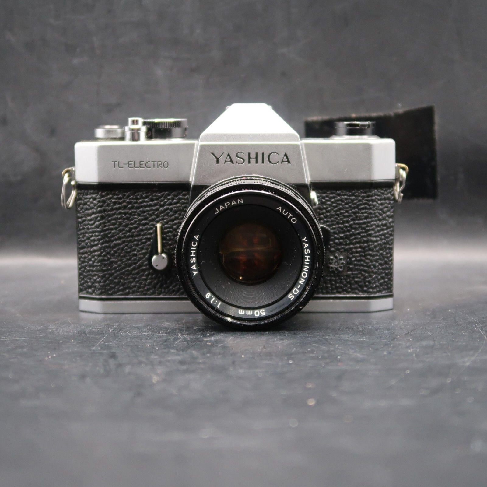 Yashica TL-Electro 35mm Camera + 50 mm 1:1.9 Lens Vintage Untested