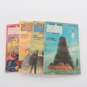 Lote de la revista de ciencia ficción analógica vintage de 1971 - Lote #8