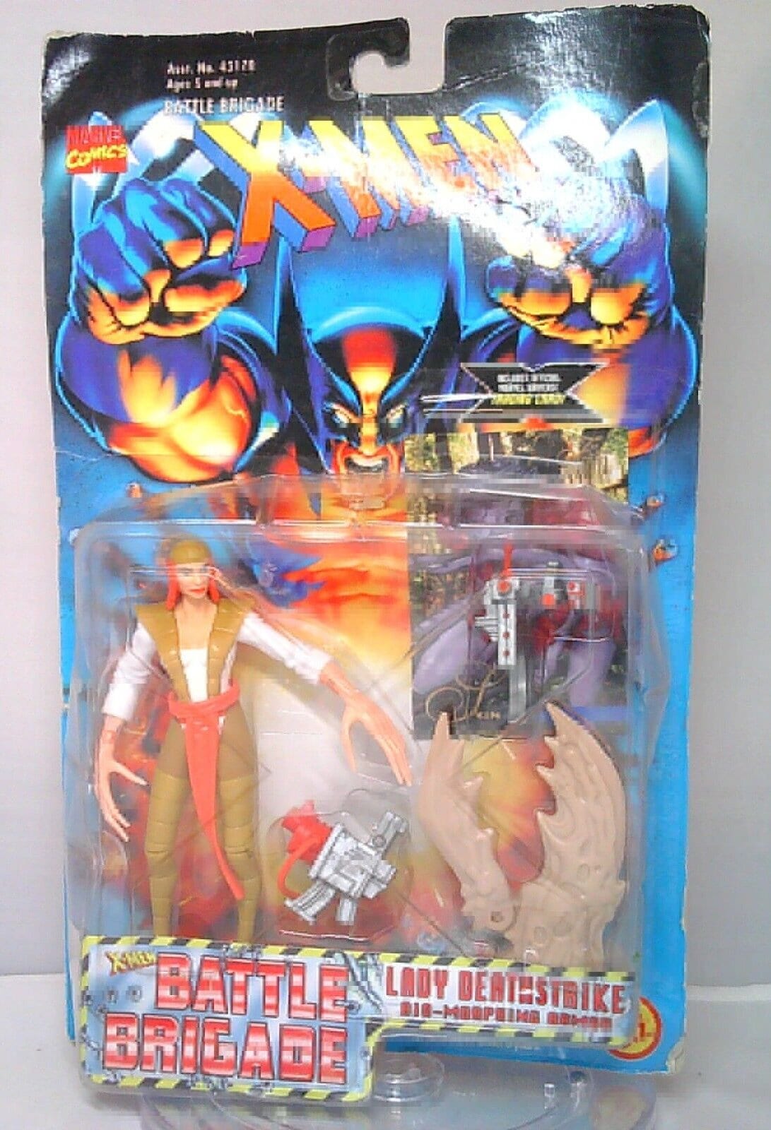 X-men Lady Deathstrike Battle Brigade Action Figure 1996 Toybiz