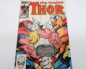 Marvel Comics Mighty Thor #338 – 1983 – Schlüsselausgabe – Beta Ray Bill Origin
