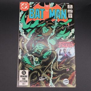 DC Comics Batman #357 1st Jason Todd Killer Croc 1983 Atari Insert Mid Grade