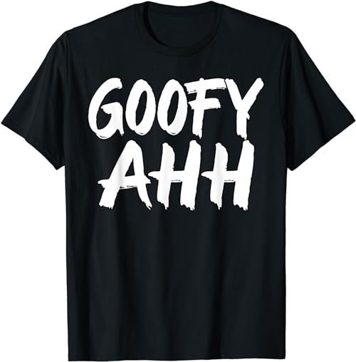 Goofy Ahh Meme Trending T-Shirt Oversized T Shirts For Women