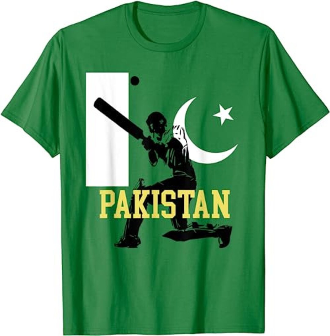 Pakistan Cricket Shirt Pakistani Cricket Tshirt Sweatshirt Etsy