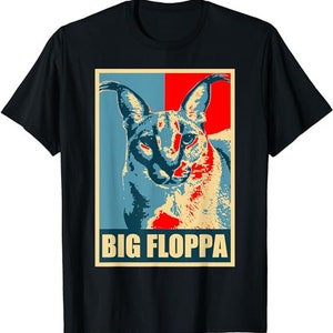  Big Floppa Meme Cute Caracal Cat Sweatshirt : Clothing, Shoes &  Jewelry