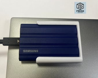 Samsung T7 Shield SSD zelfklevende computerhouder