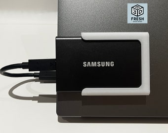 Samsung T7 & T5 SSD zelfklevende computerhouder