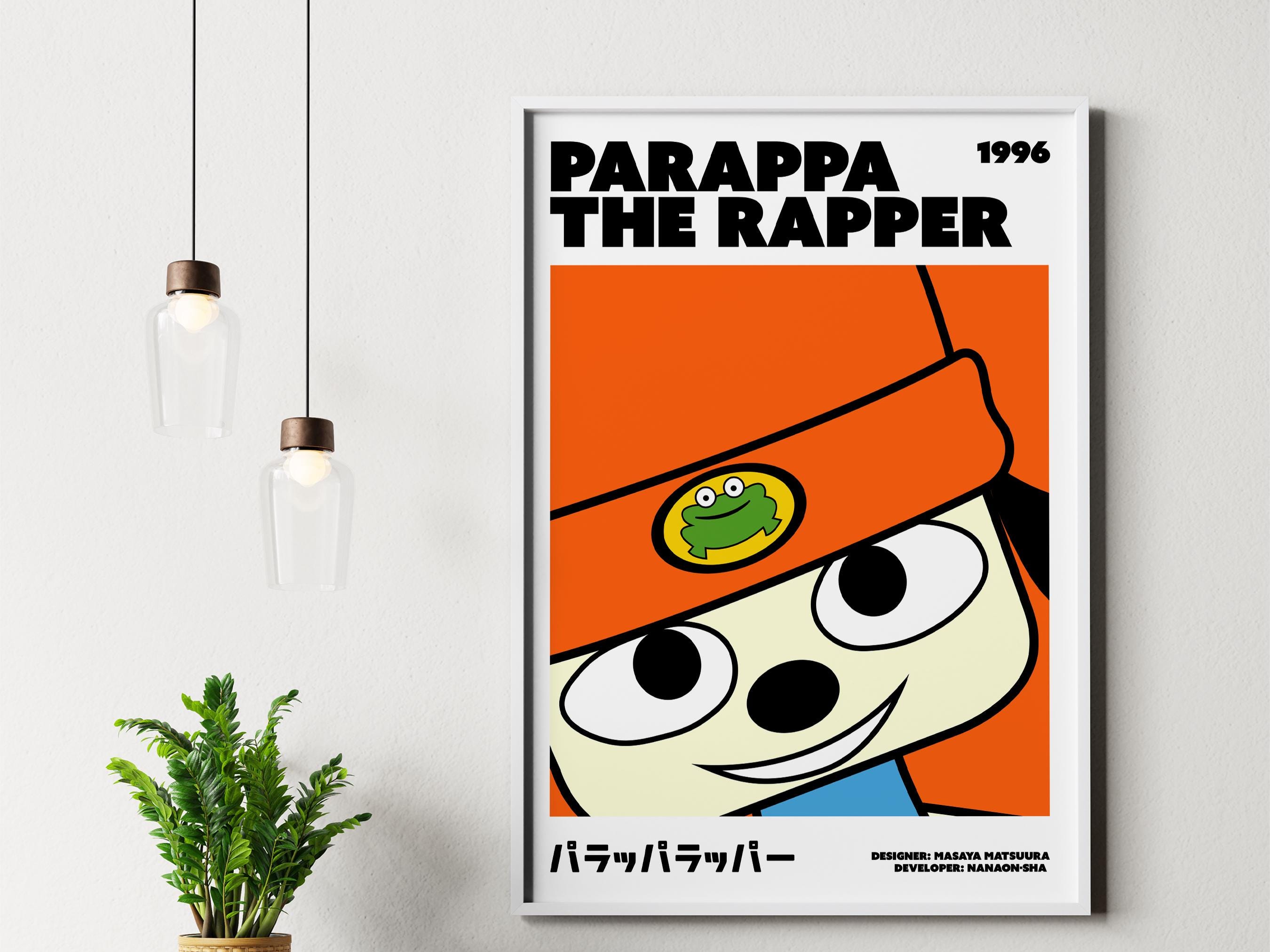 Parappa the Rapper Poster Print - Wall Art, Gaming, Geek, Gamer, for ...