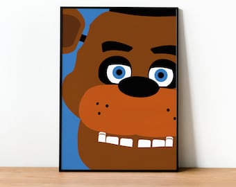 Freddy Fazbear Poster – Five Nights at Freddy's (Unframed)