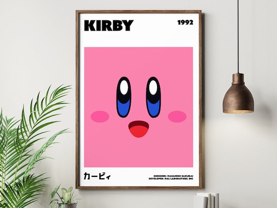 カービィ ゲーマー情報ポスタープリント - 非公式ゲームウォールアート