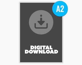 A2 Digital Download, Printable wall art, Gaming, For Him, For Her, Gift, Video Games