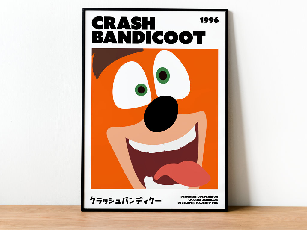 CRASH BANDICOOT Poster Classic Crash (91,5 x 61 cm)