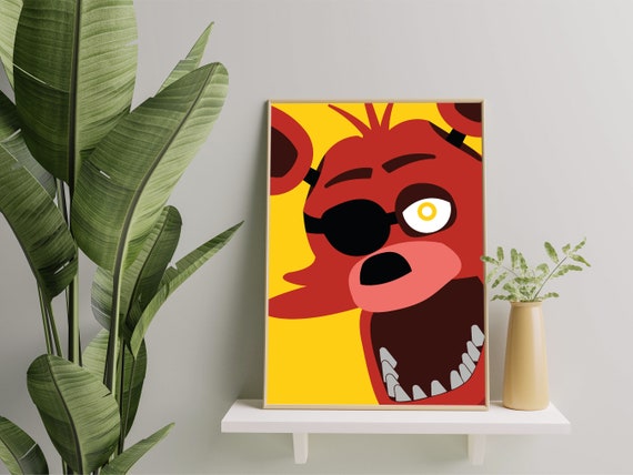 Foxy - Five Nights at Freddy's (fnaf) Poster Print - Wall Art